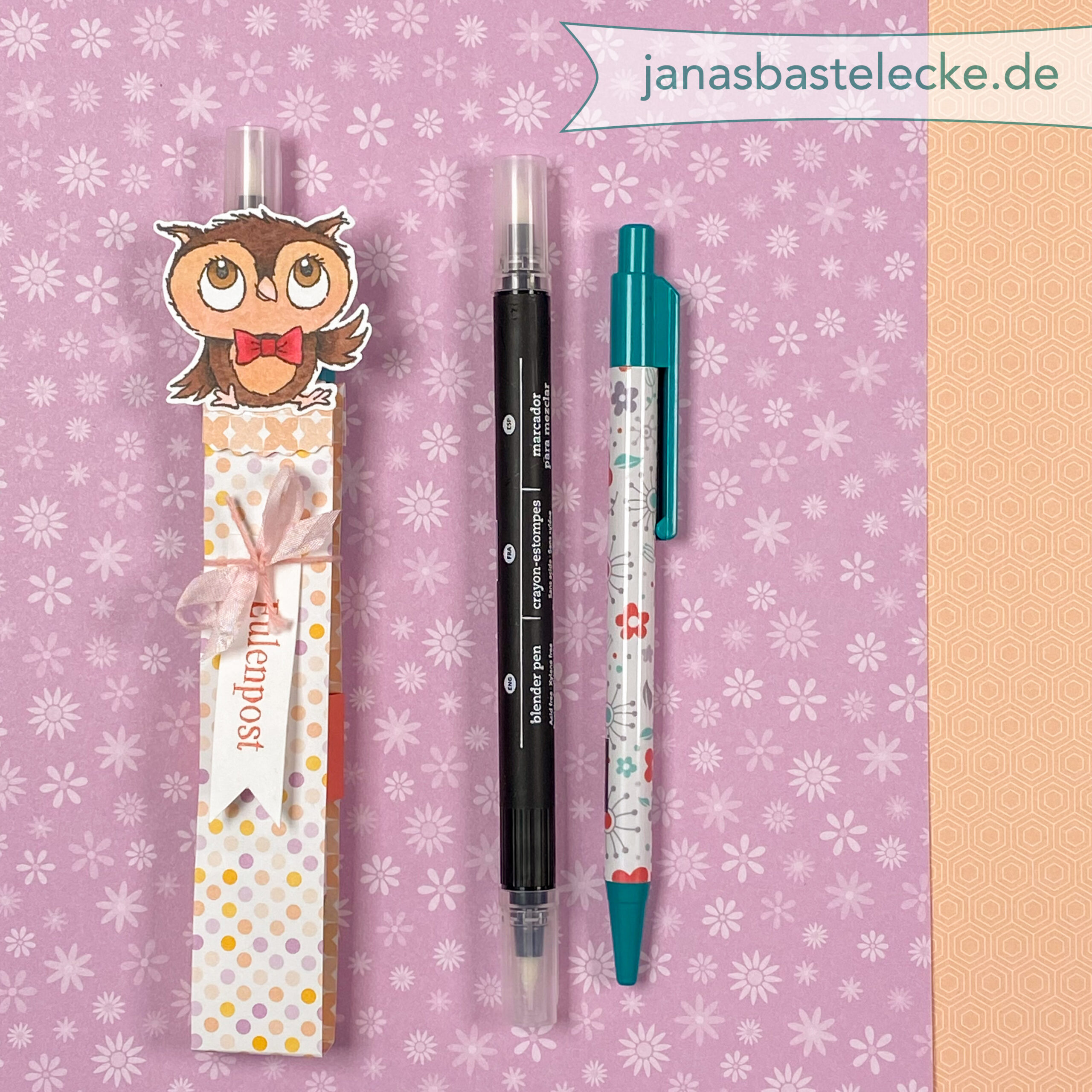 Kreativer Montag 164 – Einfache Verpackung für Stifte