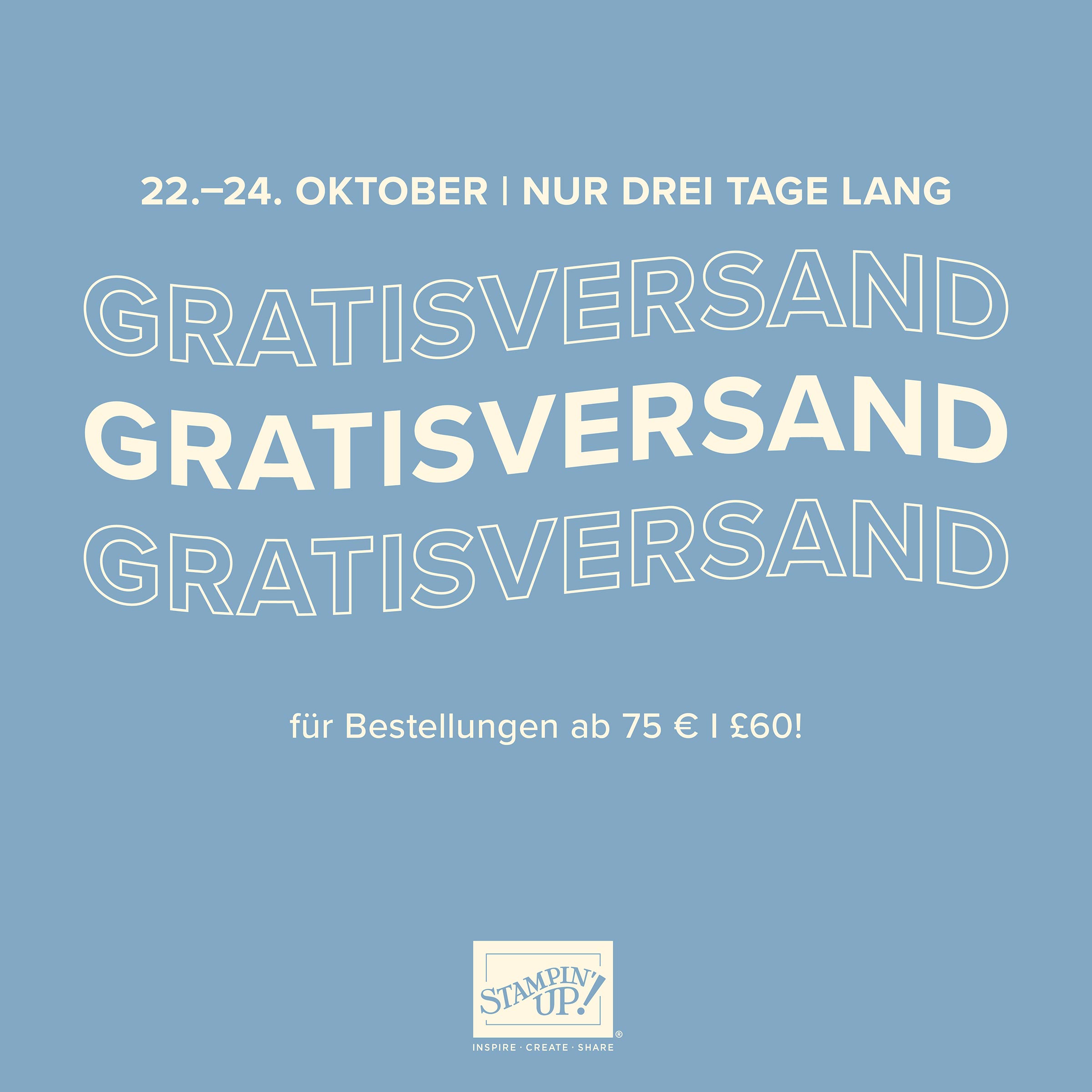 Gratisversand bei SU! vom 22. bis 24.10.