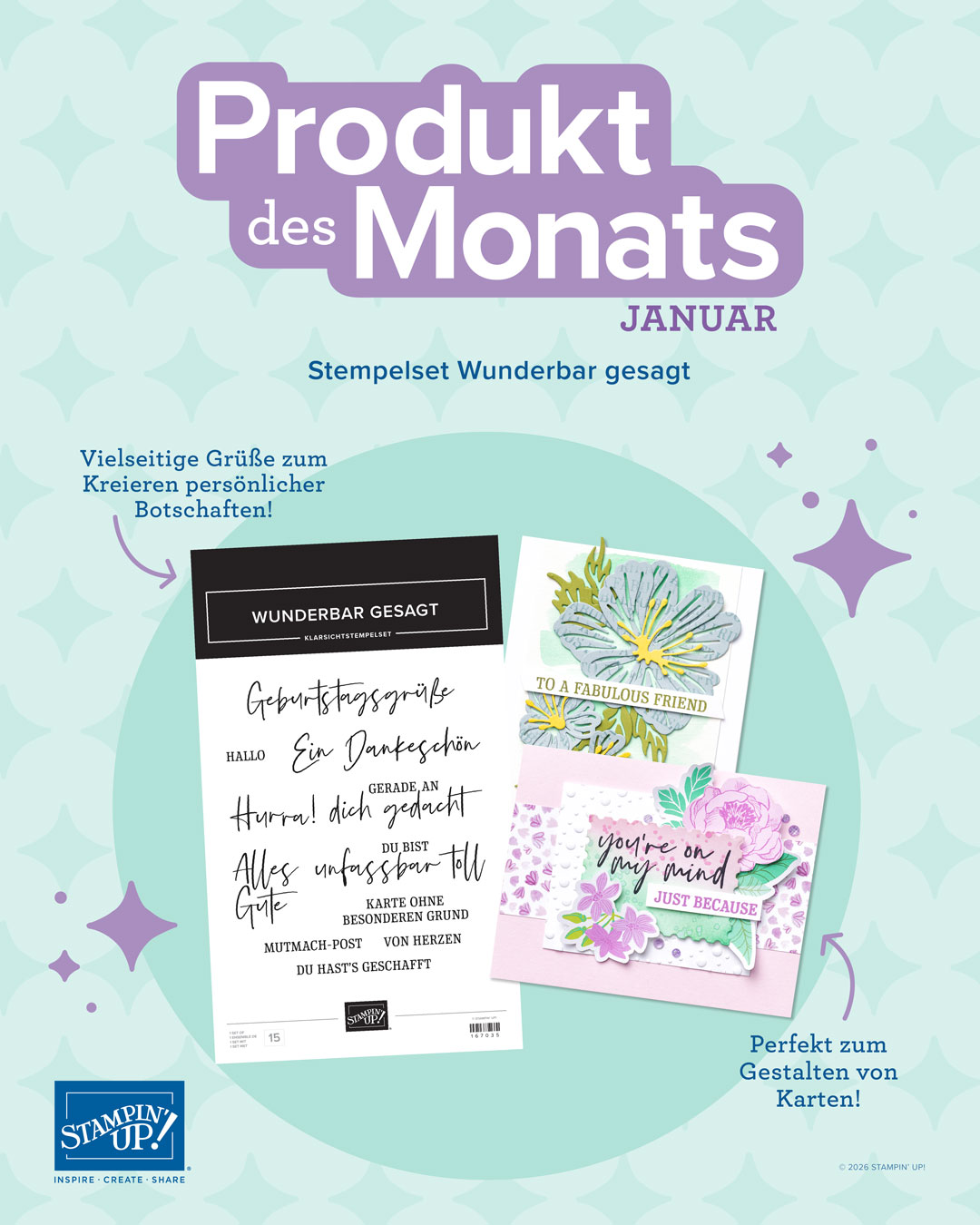 Produkt des Monats Januar